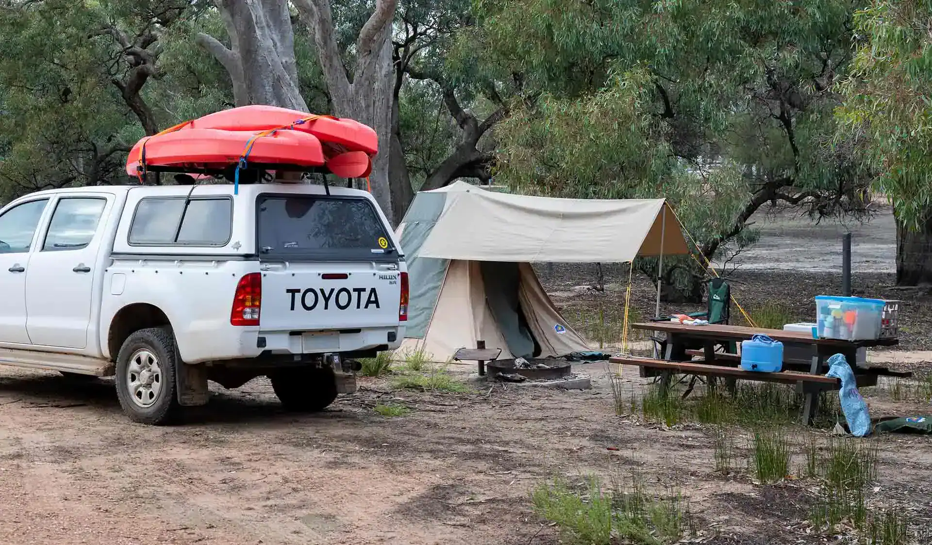 Lake Hattah Camping Area
